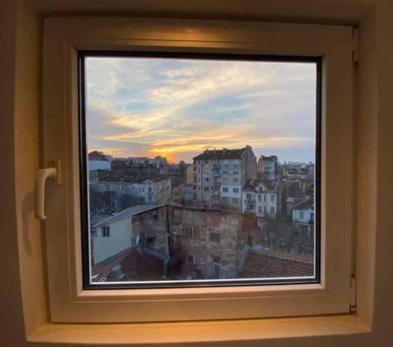 Sky-View Apartmentin Perfect City Center Sofia Sófia Exterior foto